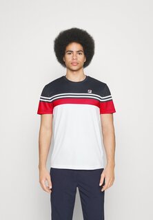 Спортивная футболка MALTE Fila, белый/красный