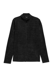 Флисовая куртка 4F, черный меланж
