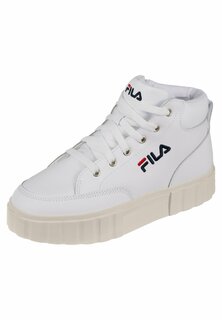 Высокие кеды MID CONVERSE Fila, белый