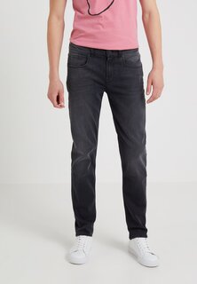 Джинсы Tapered Fit LUXE PERFORMANCE PLUS 7 for all mankind, стираный черный