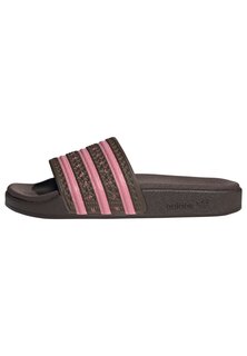 Пляжные тапочки ADILETTE adidas Originals, коричневый