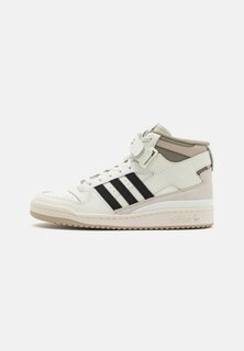 Высокие кеды FORUM MID UNISEX adidas Originals, кремовый/основной черный/бежевый