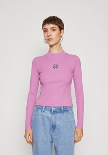 Футболка с длинными рукавами OTHER DOT MOCK NECK Santa Cruz, лиловый цвет