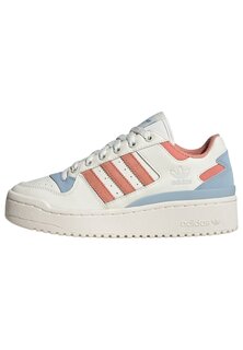 Низкие кеды FORUM BOLD STRIPES W adidas Originals, кремово-глиняно-синий