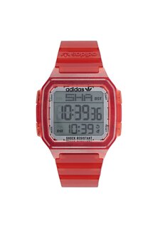 Цифровые часы DIGITAL ONE GMT adidas Originals, красный