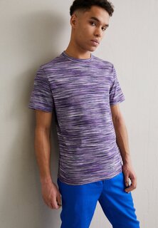 Футболка с принтом SHORT SLEEVE Missoni, фиолетовый/черный