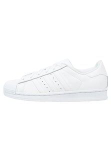 Низкие кроссовки SUPERSTAR FOUNDATION ALL BLACK STYLE SHOES adidas Originals, белый