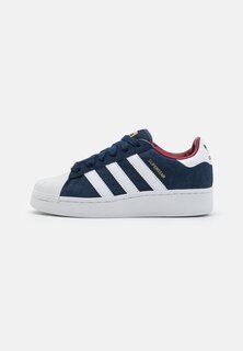 Низкие кроссовки SUPERSTAR XLG UNISEX adidas Originals, темно-синий/туфли белые/бордовые