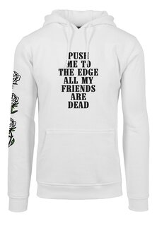 Толстовка PUSH ME HOODY Mister Tee, белый