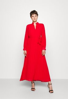 Элегантное платье SLFDARCIE ANKLE PLISSE Selected Femme, красный