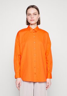 Блузка SLFLINA SANNI SHIRT Selected Femme, оранжевый