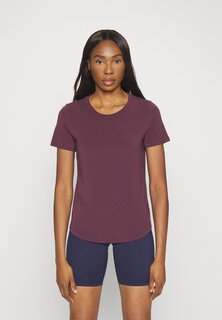 Базовая футболка BREATHE CREWNECK GAP, насыщенно-фиолетовый