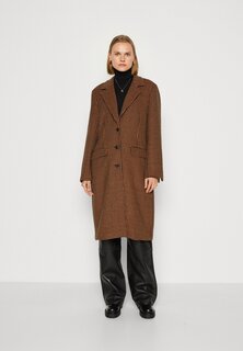 Пальто классическое GENESIS LONG JACKET Moss Copenhagen, ореховый