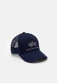 Кепка BASIC TRUCKER UNISEX Alpha Industries, синий