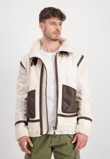 Куртка зимняя АРКТИКА Alpha Industries, винтажный белый