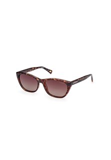 Солнцезащитные очки Skechers, светло-коричневые коричневые