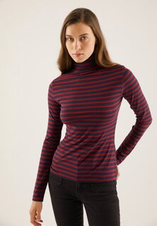 футболка с длинным рукавом 2 PACK Anna Field, темно-красный/темно-синий