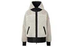 Женская бархатная куртка Canada Goose, цвет light yellowish brown