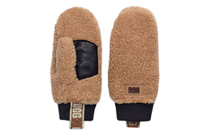 Женские вязаные перчатки Ugg, коричневый