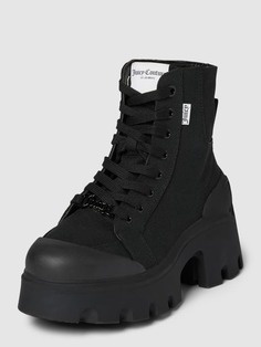 Ботинки на шнуровке с лейблом Juicy Couture, черный