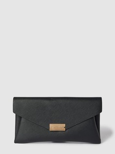 Клатч-конверт с мерцающим дизайном, модель ARPIE Valentino, черный