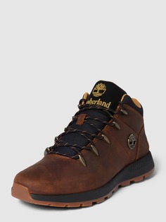 Ботинки на шнуровке с лейблом, модель CATHAY Timberland, коричневый