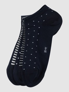 Носки-кроссовки с эластичным наполнением, в упаковке 5 шт Esprit, темно-синий