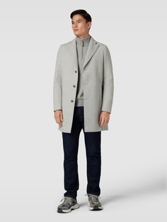 Пальто меланжевого цвета, модель Gastone Cinque, серебро