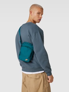 Сумка через плечо с принтом этикетки, модель Nike Heritage Crossbody Nike, зеленый