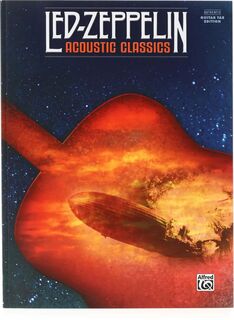 Alfred Led Zeppelin: Переработанная книга гитарных табулатур Acoustic Classics
