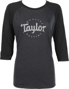 Бейсбольная футболка Taylor Ladies с логотипом, большой размер