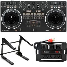 Pioneer DJ DDJ-REV1 2-дековый контроллер Serato DJ с подставкой для ноутбука и блоком питания