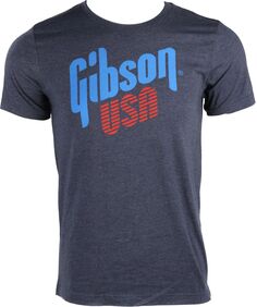 Футболка с логотипом Gibson Accessories USA — большой размер