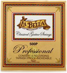La Bella 500P Профессиональные струны для классической гитары для концертов и записи