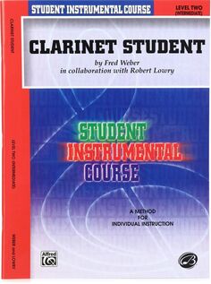 Студенческий инструментальный курс Альфреда - кларнет, уровень 2 Alfred
