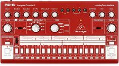 Аналоговая драм-машина Behringer RD-6 — красная