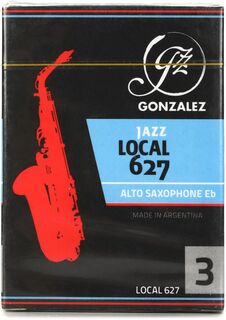 Трости Gonzalez Reeds Local 627 для альт-саксофона — 3.0 (10 шт.)