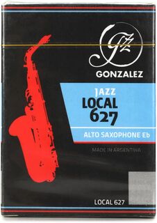 Трости Gonzalez Reeds Local 627 для альт-саксофона — 2,5 (10 шт. в упаковке)