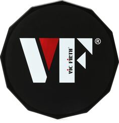 Тренировочный коврик с логотипом Vic Firth — 12 дюймов