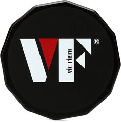 Тренировочный коврик с логотипом Vic Firth — 6 дюймов