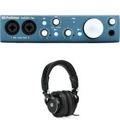 Новый USB-аудиоинтерфейс и наушники PreSonus AudioBox iTwo