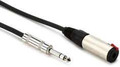 Балансный патч-кабель Pro Co BPBQBQF-15 Excellines — 1/4 дюйма TRS «мама» на 1/4 дюйма «папа» — 15 футов