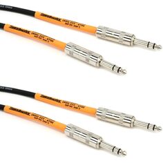 Балансный патч-кабель Pro Co BP-30 Excellines — штекер TRS 1/4 дюйма на штекер TRS 1/4 дюйма — 30 футов (2 шт.)