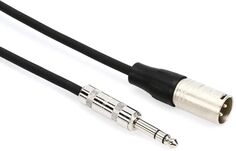Балансный патч-кабель Pro Co BPBQXM-3 Excellines — вилка TRS к вилке XLR — 3 фута