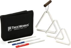 Треугольный набор Treeworks TRE57BP с венчиками и сумкой