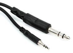 Стерео соединительный кабель Hosa CMS-110 — штекер TRS 3,5 мм на штекер TRS 1/4 дюйма — 10 футов