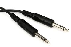 Балансный соединительный кабель Hosa CSS-105 — штекер TRS 1/4 дюйма на штекер TRS 1/4 дюйма — 5 футов