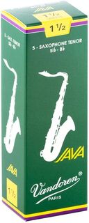 Vandoren SR2715 — трости для тенор-саксофона JAVA — 1,5 (5 шт. в упаковке)