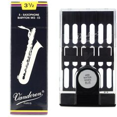 Vandoren SR2435 — Традиционные трости для баритон-саксофона в футляре — 3,5 шт. (5 шт.)