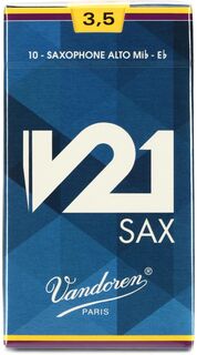 Vandoren SR8135 — Трости для альт-саксофона V21 — 3,5 (10 шт. в упаковке)